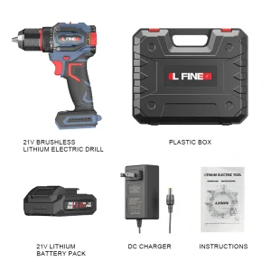 Brushless Electric Drill Set