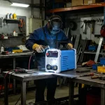 ARC-200 professional inverter welder – compact arc welding machine with 200A output, ideal for stick welding.