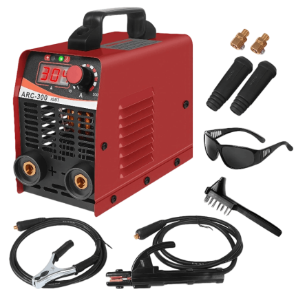ARC-300 IGBT welder PNG detail – showing model number, IGBT technology badge, and numeric indicators 30 and 300.
