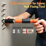 Suspended ceiling nail gun – can nail hanging clips and round clips with replaceable head guarantee.