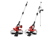 Handheld Concrete Finishing Machine smoothing fresh concrete indoors