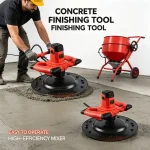 Easy-to-use concrete smoother and finishing tool – ergonomic handle and simple controls for rapid surface leveling.