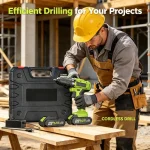Cordless drill for efficient drilling of your projects – compact power tool for DIY and home improvement tasks.