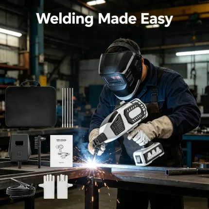 Welding made easy – simple-to-use welding tool for beginners and DIY enthusiasts.