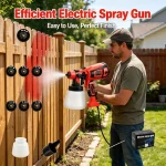 Portable Plug-in Spray Gun for Wall Renovation Interior Painting