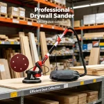 High performance wall sander with dust extraction – efficient wall sander for smooth drywall finishing.