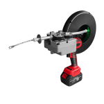 Efficient wire threading tool for conduit, ideal for indoor renovation and streamlining electrical cable pulling projects