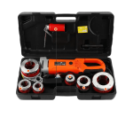 Electric threading tool set – premium quality automatic pipe threader for industrial use, available now.