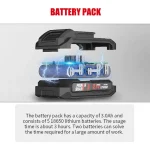 21v Brushless Multi-Function Lithium Drill - Image 4