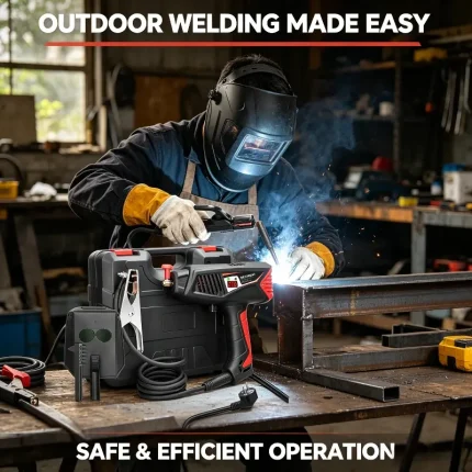 250 handheld welding machine – 2019 model portable inverter welder for light fabrication.