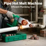 Pipe hot melt machine – efficient plumbing tool for fusing plastic pipes in residential and commercial applications.