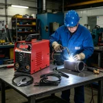 ARC-300 FORT IGBT arc welder – 300A heavy-duty welding machine with repeated model branding and 304 code.