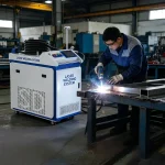 Industrial laser welder – laser welding system for precision joining of metals in aerospace, automotive, and electronics.
