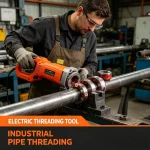 Industrial pipe threader electric tool – heavy duty electric threading tool for industrial pipe threading.