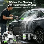 Pressure washer for vehicle – efficient car cleaning with high pressure, easy to use for home car care.
