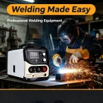 Industrial grade easy operation welding machine – reliable for outdoor steel structure and professional use.