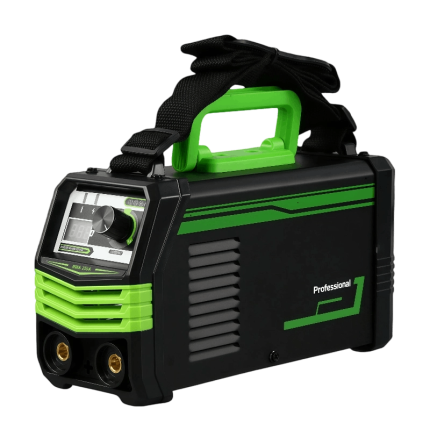 PNG label of professional welding machine – model H08-210A, indicating heavy-duty or industrial specification.