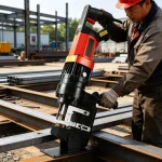 Portable 16 Ton Electric Hydraulic Punching Machine with 1800W Motor for Metal Hole Punching