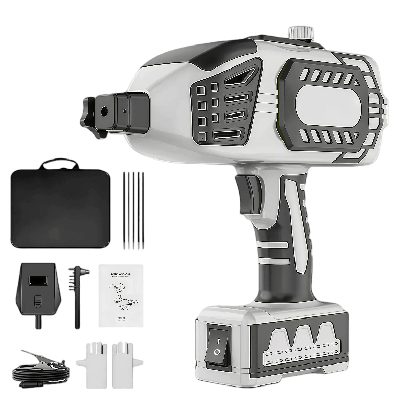 welding-made-easy-machine PNG icon of portable welder – “Welding Made Easy” logo on transparent background for e‑commerce listings.