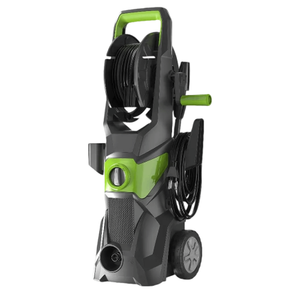 High pressure washer for easy car cleaning – portable electric pressure washer with foam cannon.