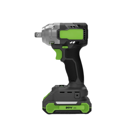 20V high torque brushless impact wrench for industrial equipment installation and steel structure construction