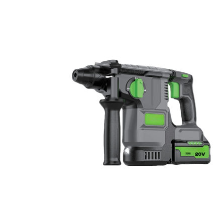 20V cordless rotary hammer, efficient concrete drilling, durable and lightweight design