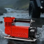 High-Pressure 60-Bar Single-Cylinder High-Power Vehicle Air Inflation Pump - Image 2