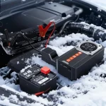 12v Tire Inflator and Emergency Starter Power Supply all-in-one Device - Image 3