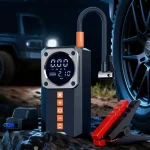 12v Tire Inflator and Emergency Starter Power Supply all-in-one Device - Image 4