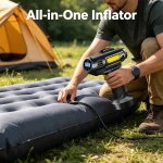 Wireless inflator pumping car tire, fast and convenient