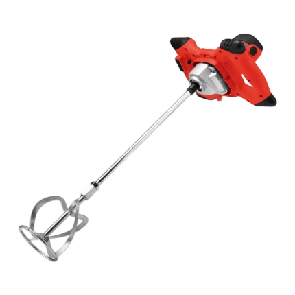 High-power handheld industrial cement mixer for joint compound and mortar