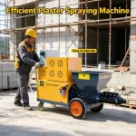 Portable spraying equipment, ideal for construction projects, efficient and easy to operate