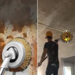 Grinding of Concrete Floor Joints Using an Electric Wall Planer - Image 3