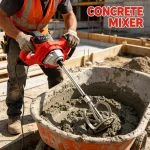 Mixed cement paste is uniform and smooth, no lumps