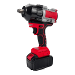 800N·m brushless lithium-ion impact wrench with 1/2 inch drive