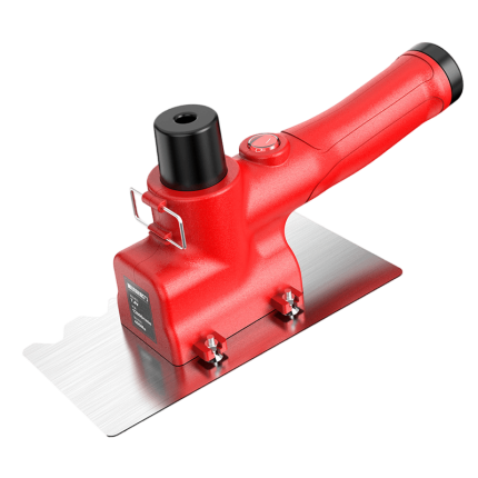 DIY tile laying tool, ergonomic grip, stainless steel base plate, easy operation